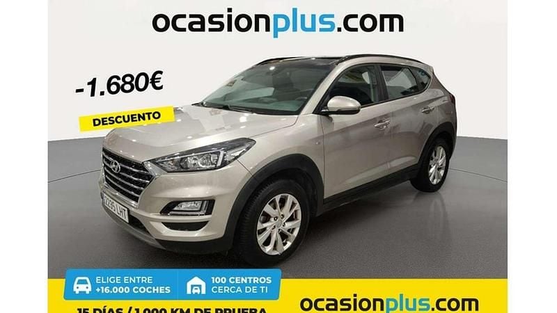 Beige Usado 2020 Hyundai Tucson SUV | 16.810 € (Precio justo) - Imagen 1/4