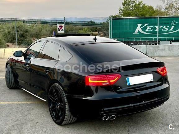 Usado Audi A5 Sportback 190 CV (139 kW) 2015 Negro Utilitario