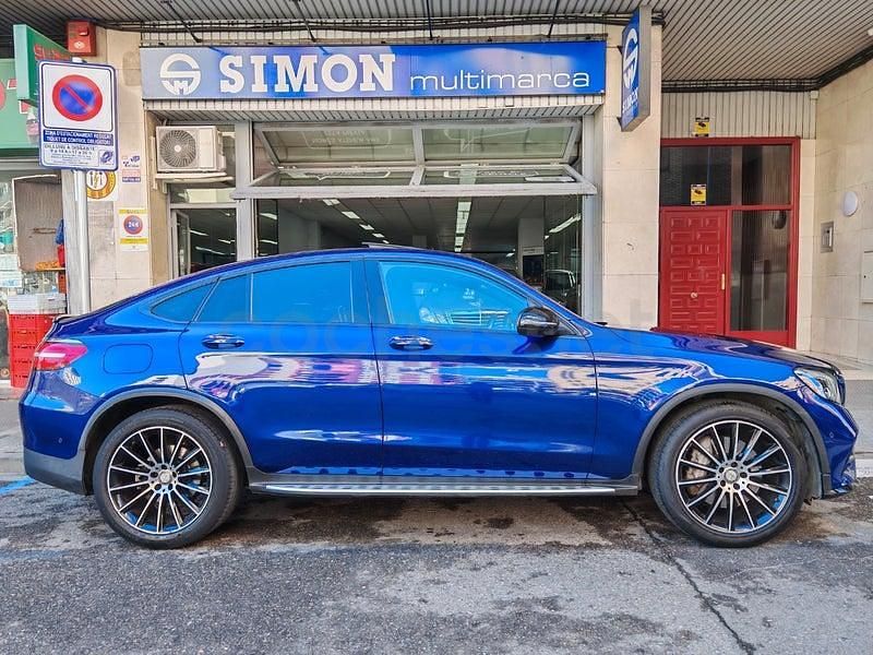 Begagnad Mercedes GLC220 170 HK (125 kW) 2017 Blå Sportkupé