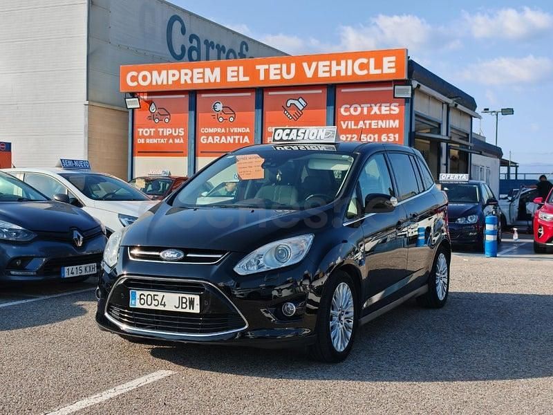 Usado Ford Grand C-Max 125 CV (91 kW) 2014 Negro Monovolumen