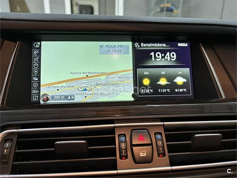 Usado BMW 730 258 CV (189 kW) 2014 Negro Berlina
