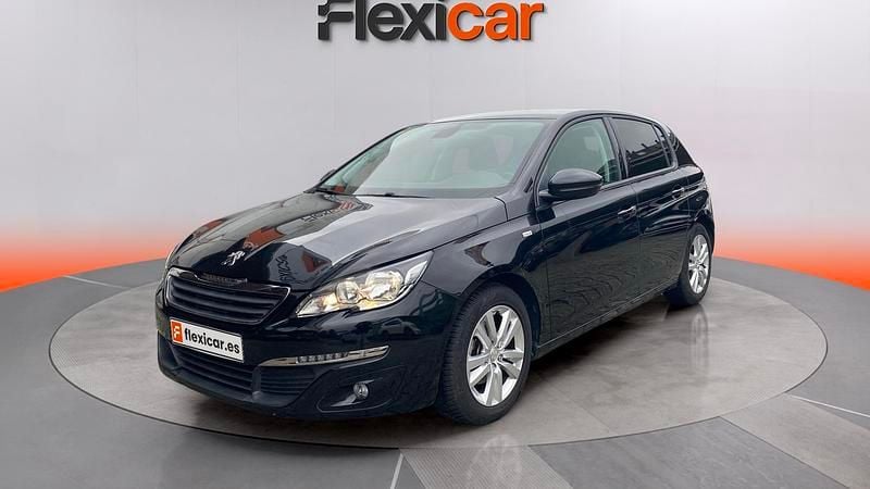 Usado Peugeot 308 Style 131 CV (96 kW) 2017 Negro Berlina