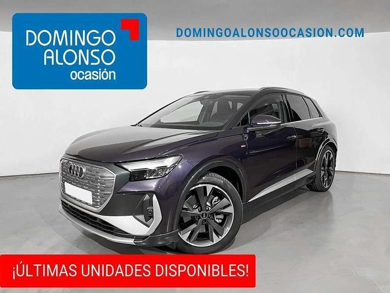 Burdeos Usado 2024 Audi Q4 e-tron S-Line SUV | 40.990 € (Buen precio) - Imagen 1/4
