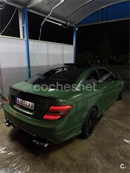 Usado Mercedes C250 204 CV (150 kW) 2011 Verde Coupe