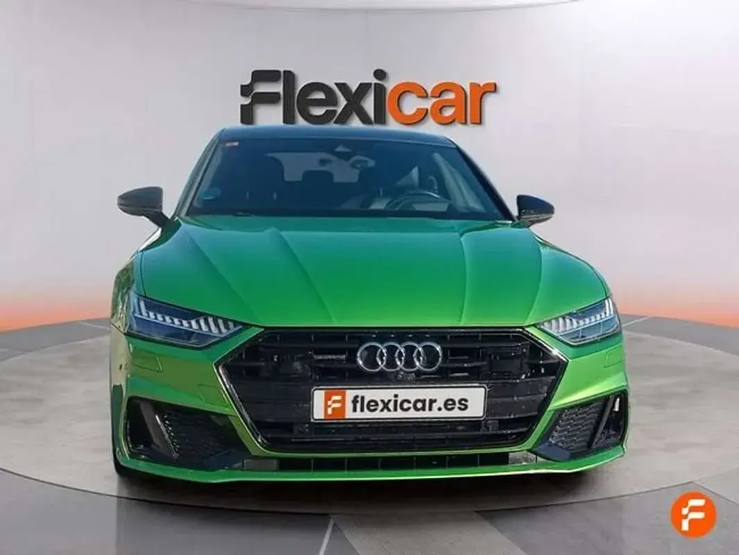 Usado Audi A7 299 CV (219 kW) 2023 Verde Berlina