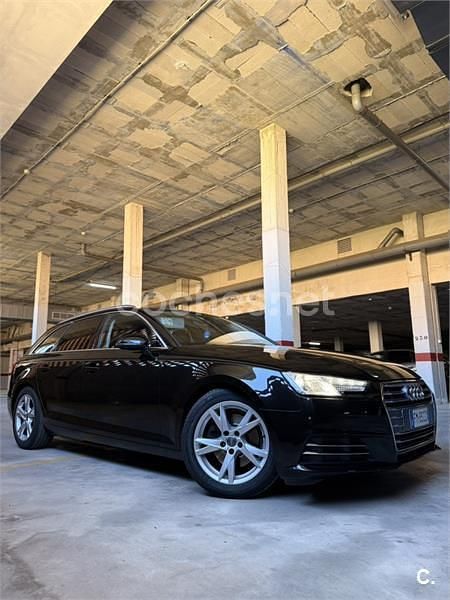 Usado Audi A4 150 CV (110 kW) 2017 Negro Familiar