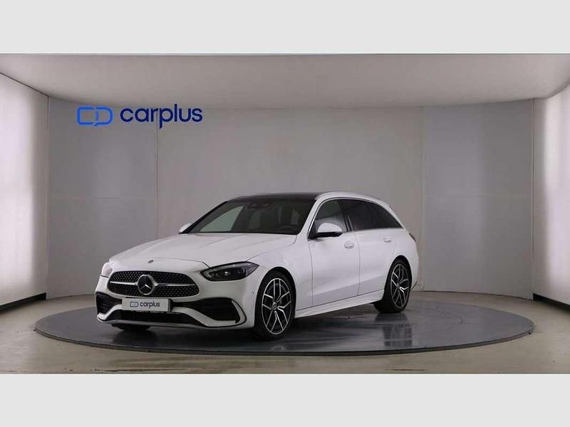 Usado Mercedes C300 258 CV (189 kW) 2024 Manufaktur blanco opalita bright Familiar