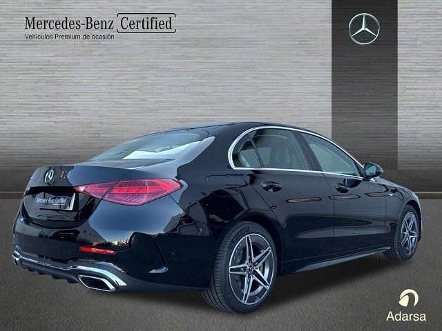 Usado Mercedes C300e AMG line 313 CV (230 kW) 2025 Negro Berlina