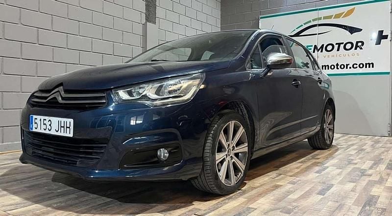 Usado Citroën C4 Feel 99 CV (72 kW) 2015 Azul Utilitario
