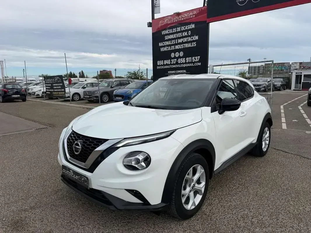 Usado Nissan Juke Acenta 114 CV (83 kW) 2022 Blanco SUV