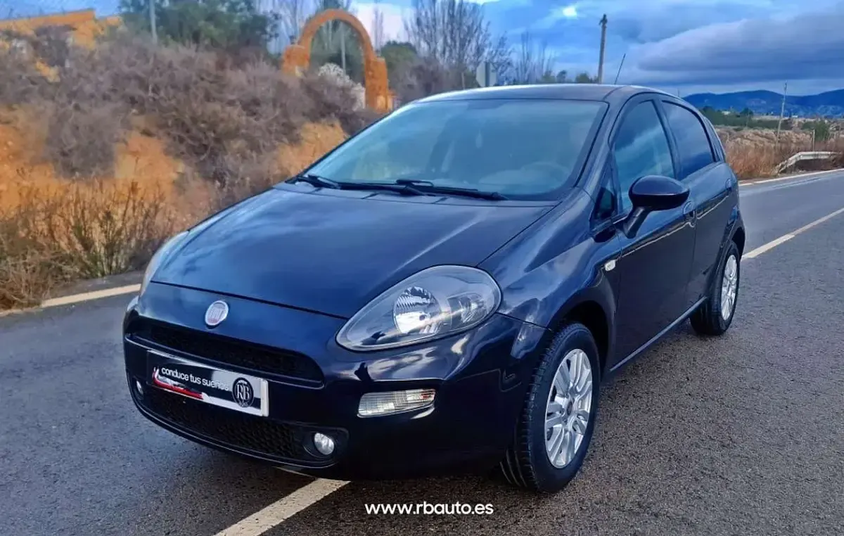 Usado Fiat Punto Pop 77 CV (56 kW) 2014 Negro Utilitario