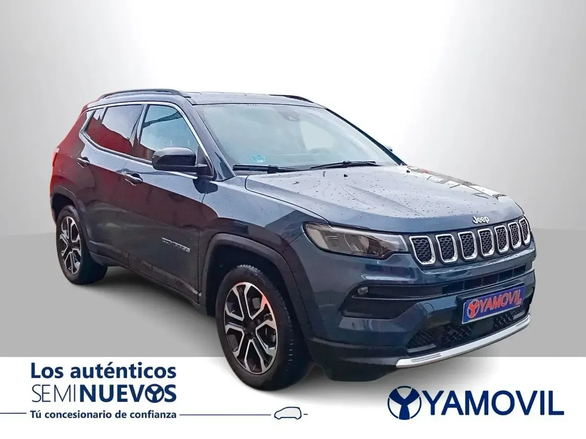Begagnad Jeep Compass Limited 130 HK (95 kW) 2022 Blå SUV