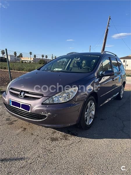 Usado Peugeot 307 110 CV (80 kW) 2004 Violeta / lila Familiar