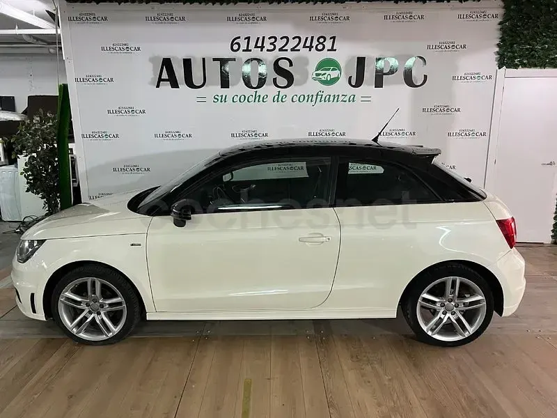 Usado Audi A1 Ambition 86 CV (63 kW) 2011 Blanco Utilitario