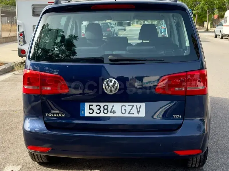 Usado VW Touran Edition 105 CV (77 kW) 2011 Azul Monovolumen