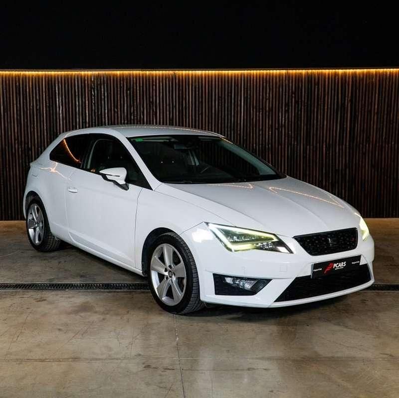 Blanco Usado 2013 Seat Leon SC FR Utilitario | 10.990 € (Precio justo) - Imagen 1/4