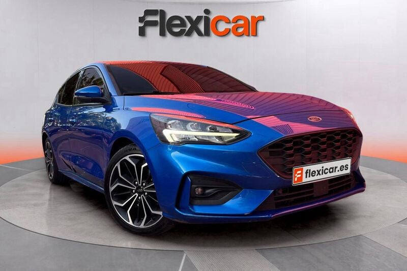 Azul Usado 2019 Ford Focus ST-Line Berlina | 14.190 € (Precio justo) - Imagen 1/4