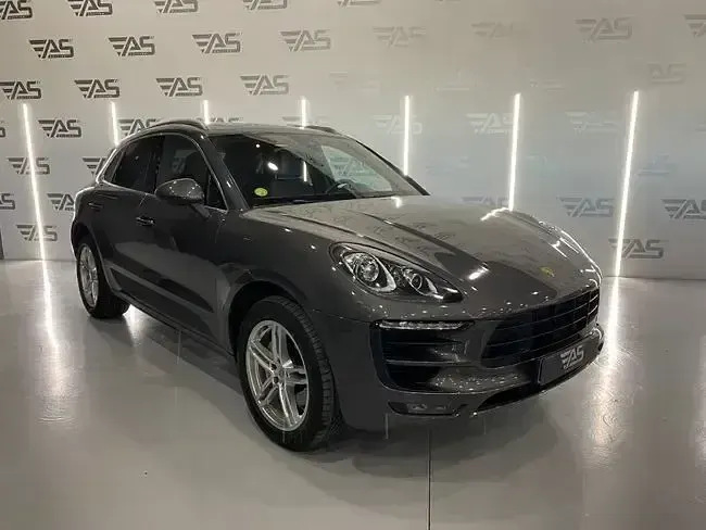 Usado Porsche Macan S 258 CV (189 kW) 2015 Gris / plata SUV
