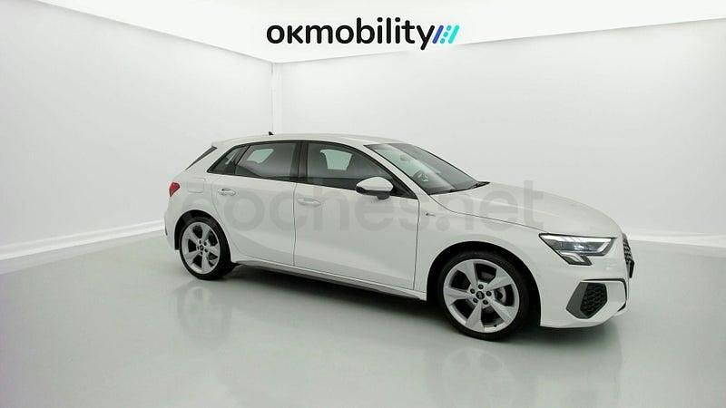 Usado Audi A3 S-Line 150 CV (110 kW) 2023 Blanco Berlina