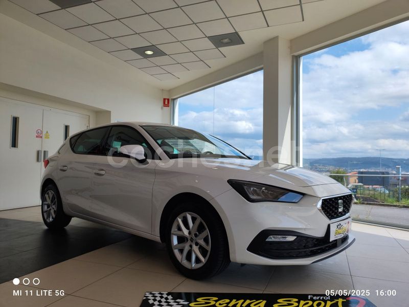 Blanco Usado 2021 Seat Leon Style Berlina | 16.500 € (Precio justo) - Imagen 1/4