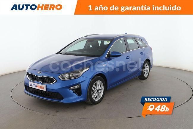 Usado Kia Ceed 120 CV (88 kW) 2020 Azul Utilitario