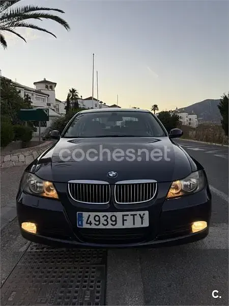 Usado BMW 320 163 CV (119 kW) 2007 Azul Berlina