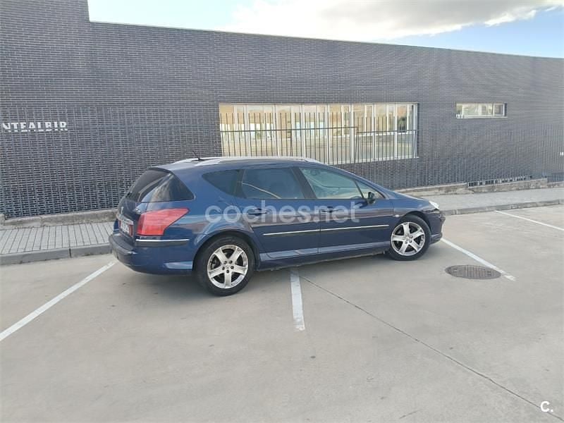 Usado Peugeot 407 Sport 136 CV (100 kW) 2004 Azul Berlina