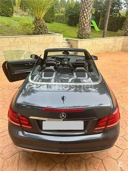 Usado Mercedes E350 252 CV (185 kW) 2015 Gris / plata Descapotable