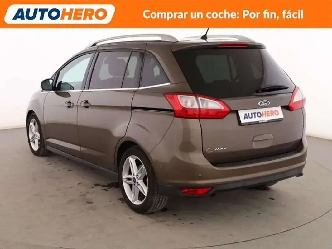 Usado Ford C-MAX Titanium 120 CV (88 kW) 2015 Marrón Monovolumen