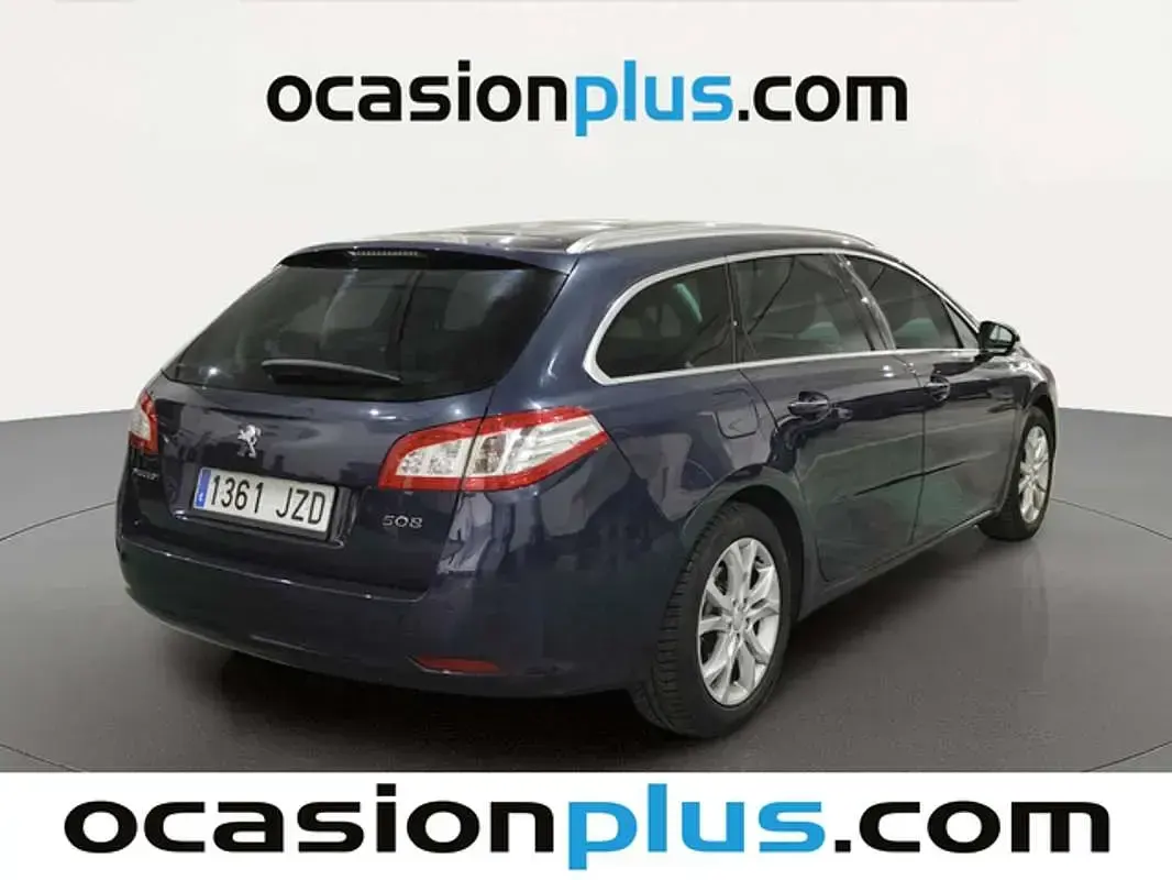 Usado Peugeot 508 SW Allure 150 CV (110 kW) 2017 Azul Familiar