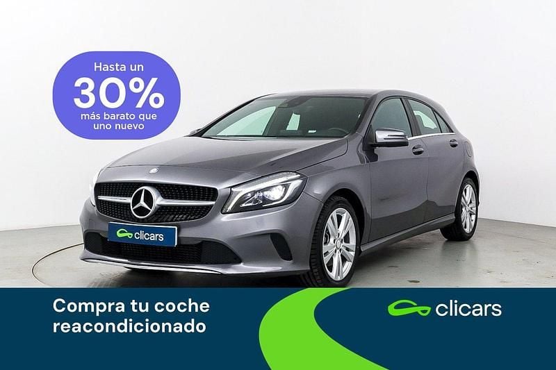 Gris / plata Usado 2017 Mercedes A200 Berlina | 16.590 € (Buen precio) - Imagen 1/4