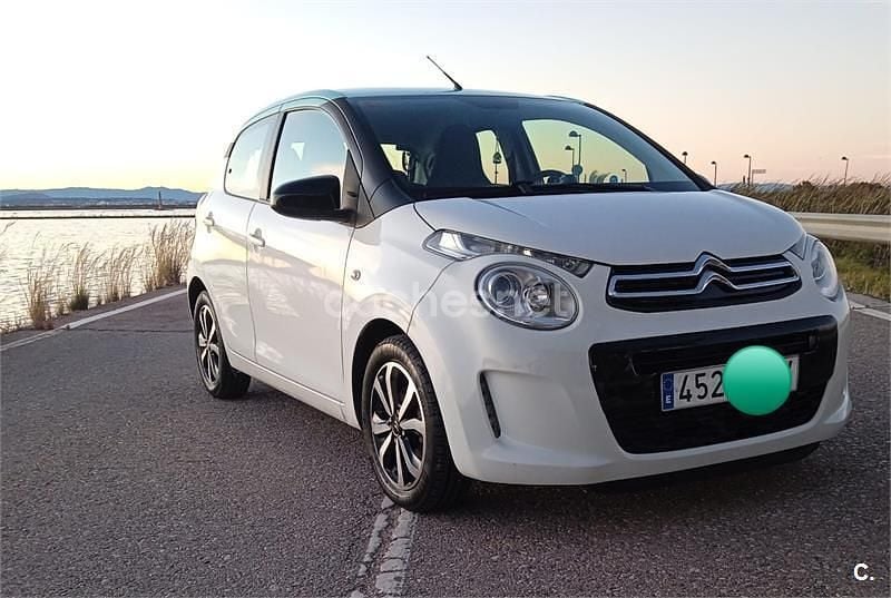 Blanco Usado 2018 Citroën C1 Feel Utilitario | 11.300 € (Caro) - Imagen 1/4