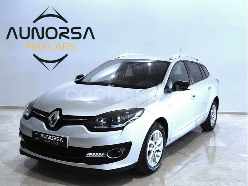 Gris Usado 2016 Renault Mégane GrandTour LIMITED Familiar | 14.900 € - Imagen 1/4