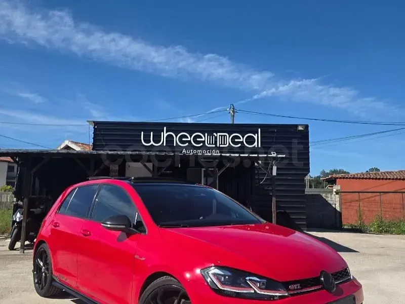Usado VW Golf VII GTI 290 CV (213 kW) 2019 Rojo Berlina