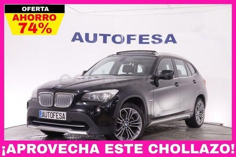 Usado BMW X1 204 CV (150 kW) 2012 Negro SUV