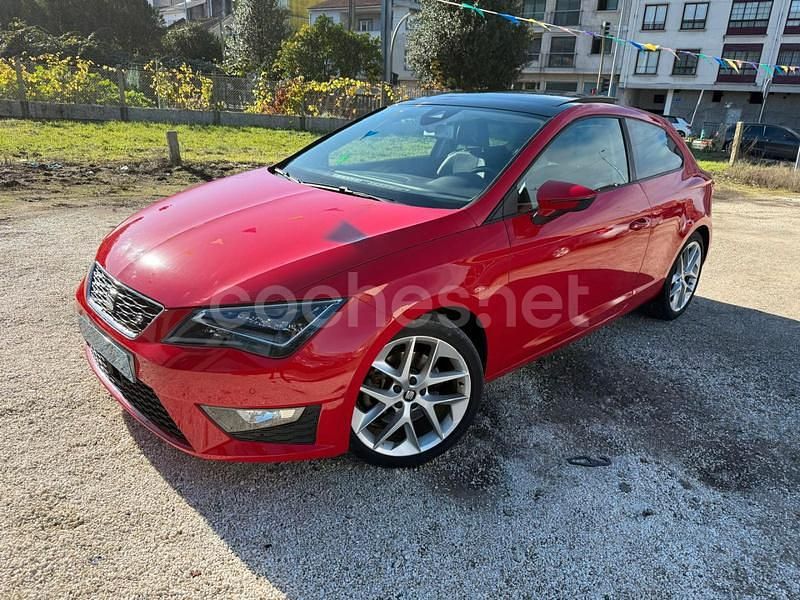 Rojo Usado 2015 Seat Leon FR Berlina | 16.000 € (Caro) - Imagen 1/4
