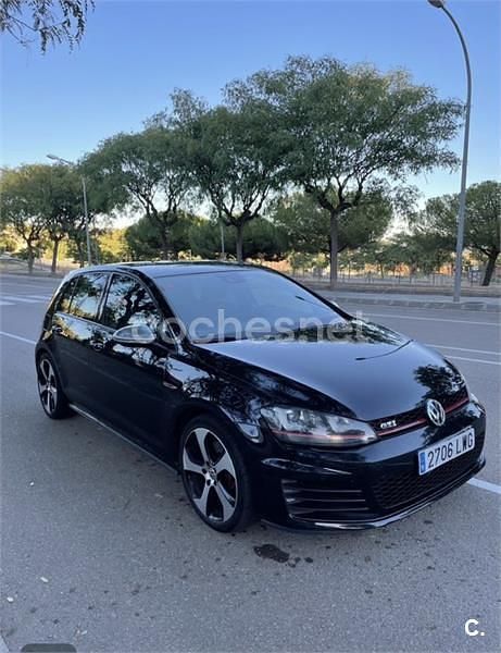 Usado VW Golf VII GTI 220 CV (161 kW) 2013 Negro Berlina
