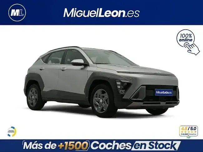 Usado Hyundai Kona 120 CV (88 kW) 2024 Gris / plata SUV
