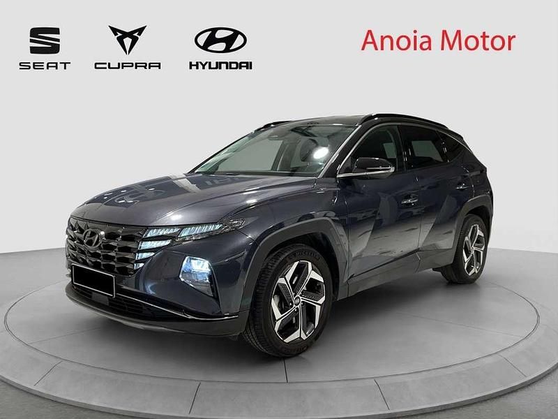Gris Usado 2021 Hyundai Tucson SUV | 22.950 € (Precio justo) - Imagen 1/4