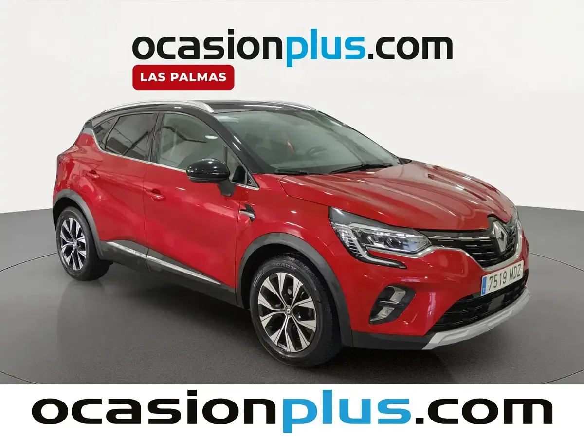 Usado Renault Captur Techno 90 CV (66 kW) 2023 Rojo SUV
