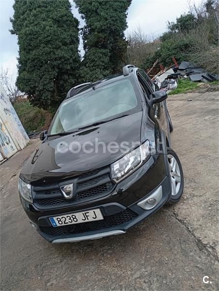 Usado Dacia Sandero Stepway 90 CV (66 kW) 2015 Negro Berlina