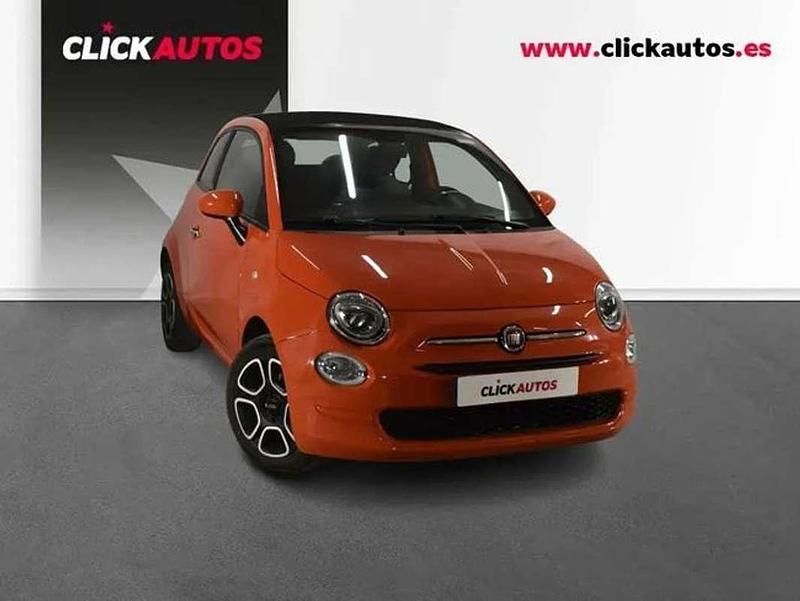 Usado Fiat 500 Club 71 CV (52 kW) 2023 Naranja Descapotable