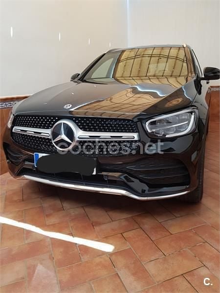 Usado Mercedes GLC220 170 CV (125 kW) 2020 Negro SUV