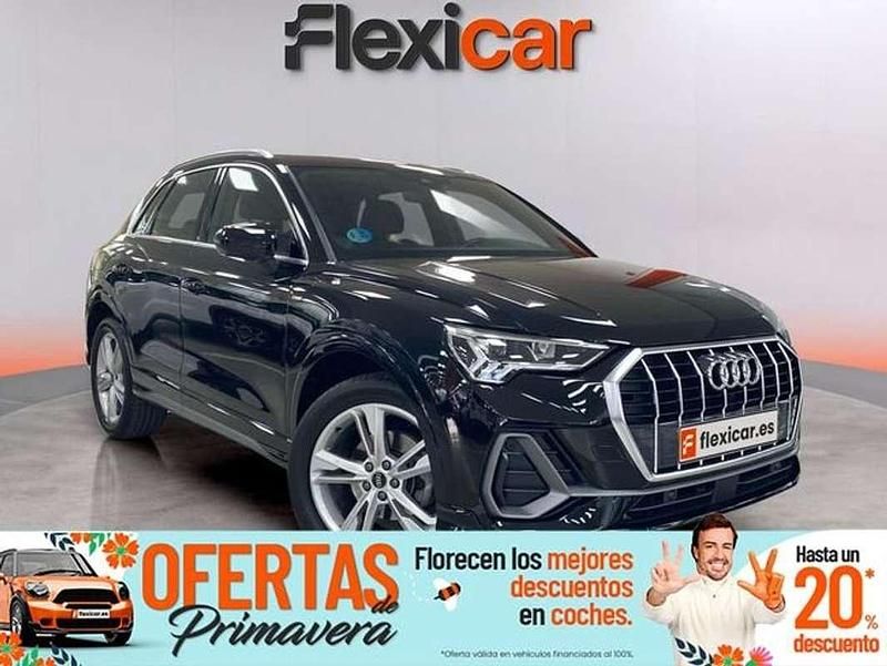 Usado Audi Q3 S-Line 150 CV (110 kW) 2022 Negro SUV