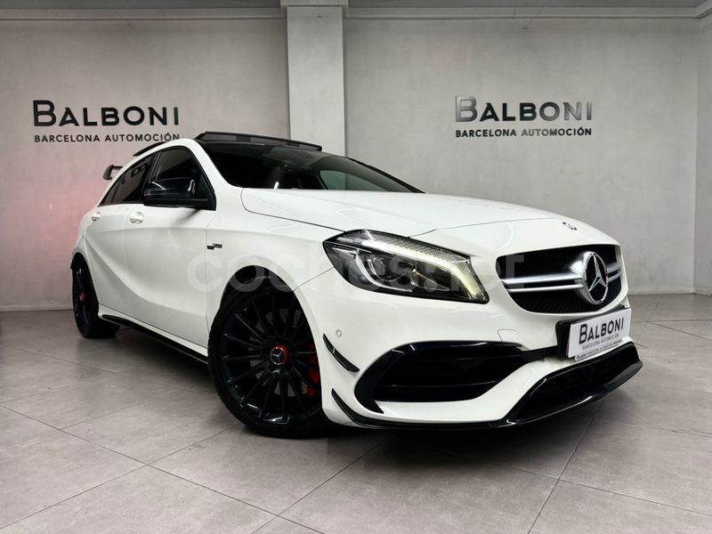Blanco Usado 2016 Mercedes A45 AMG Berlina | 32.990 € (Un poco caro) - Imagen 1/4