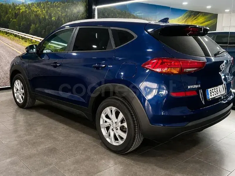 Usado Hyundai Tucson 132 CV (97 kW) 2019 Azul SUV