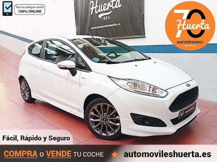 Blanco Usado 2017 Ford Fiesta ST-Line Utilitario | 12.500 € (Precio justo) - Imagen 1/4