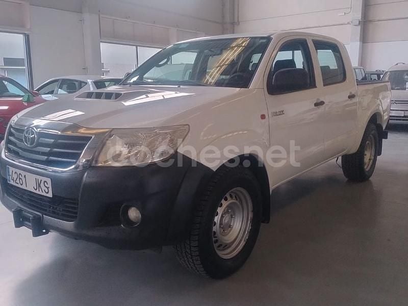 Blanco Usado 2015 Toyota HiLux Recogida | 19.990 € (Precio justo) - Imagen 1/4