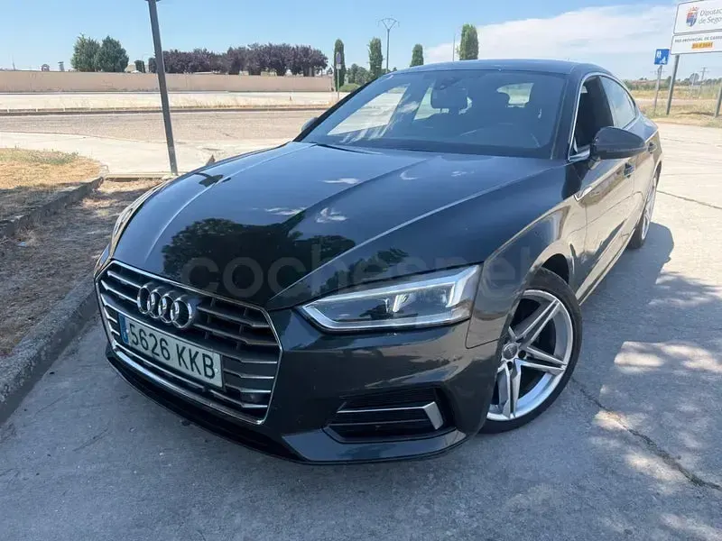 Usado Audi A5 Sportback Sport 150 CV (110 kW) 2018 Azul Utilitario