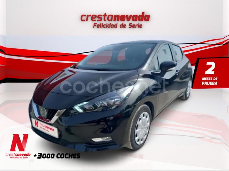 Negro Usado 2024 Nissan Micra Acenta Utilitario | 13.990 € (Precio justo) - Imagen 1/4